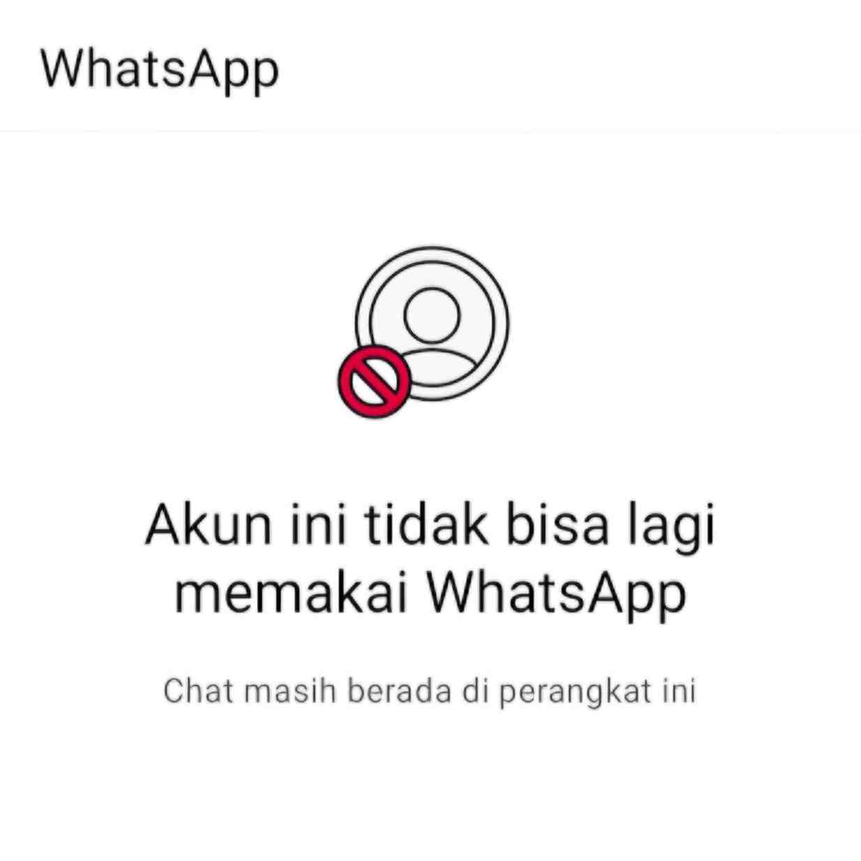 Tabel durasi buka blokir wa berapa lama berdasarkan jenis pelanggaran