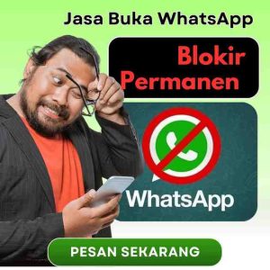 Ilustrasi cara buka blokir WhatsApp yang terkena banned permanen