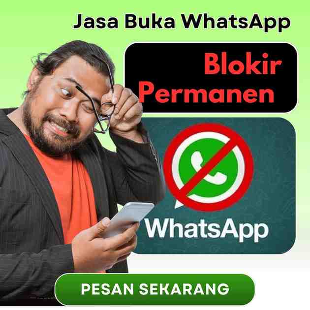 Ilustrasi cara buka blokir WhatsApp yang terkena banned permanen