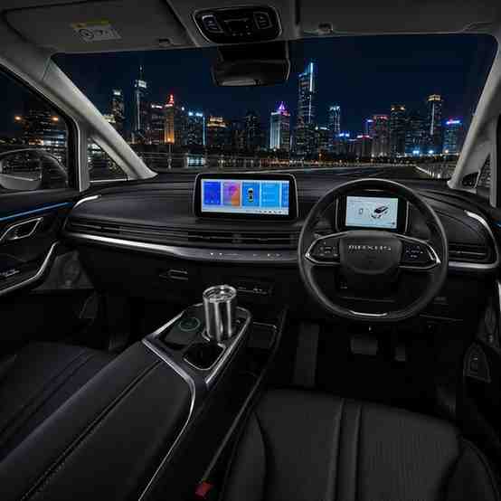 tampilan interior mobil maxus mifa 9 sangat mewah luxury dan elegan